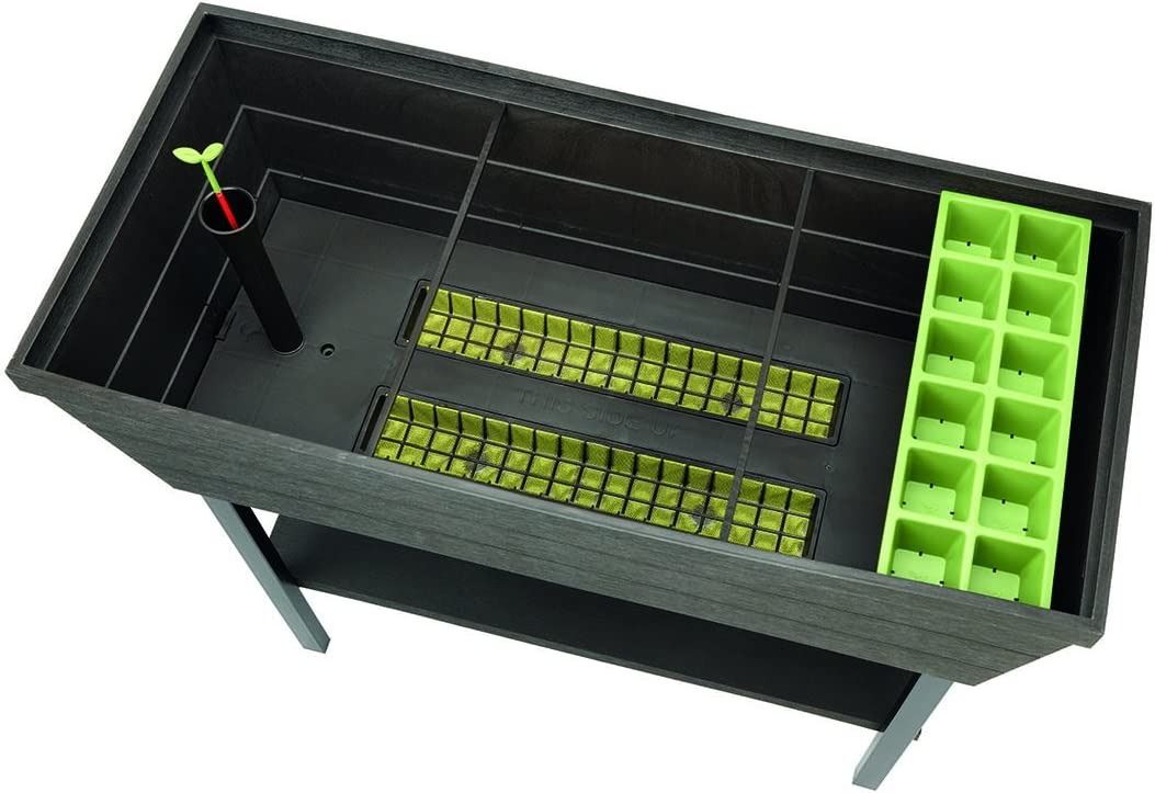 Keter Urban Bloomer 12.7 Gallon Raised Garden Bed with Self Watering