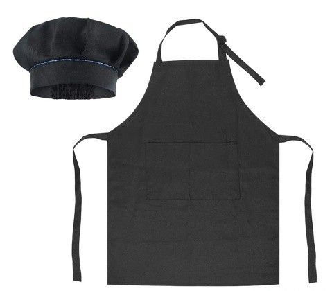 Chef apron and discount hat