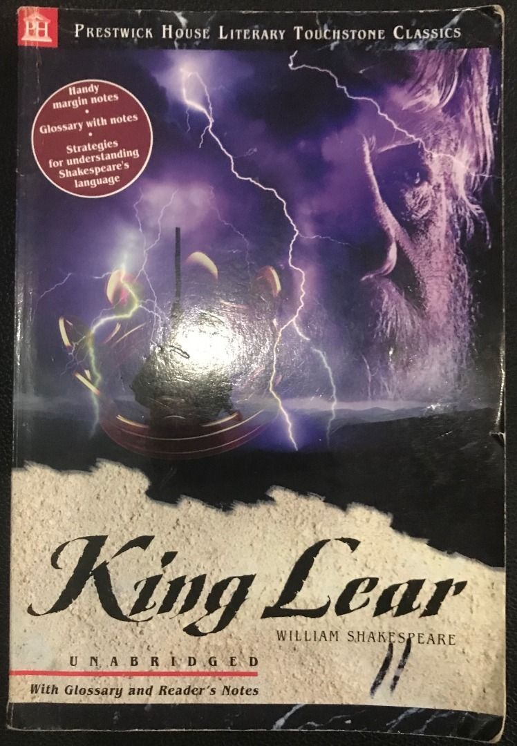King Lear by William Shakespeare (Unabridged with Glossary and Reader's ...