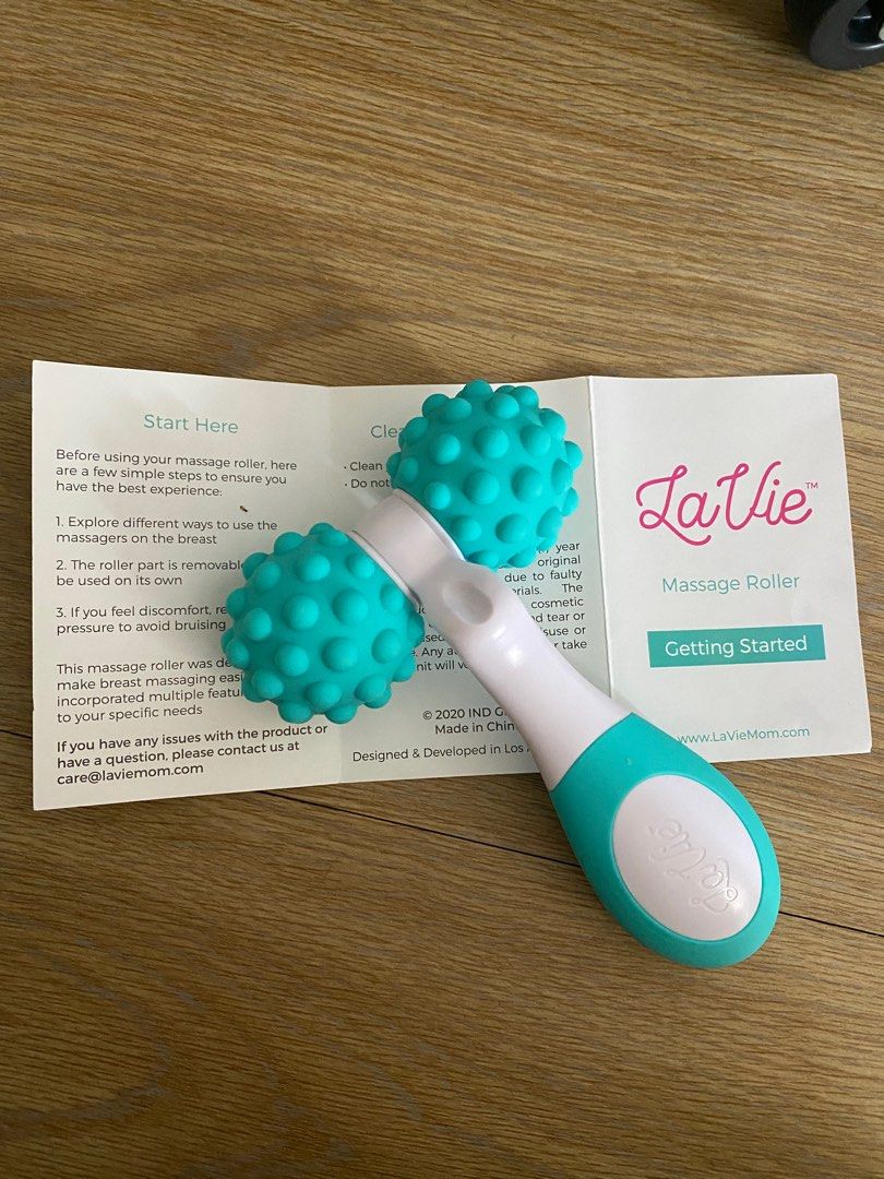 La Vie Lactation Massage Roller (Category: Maternity Care) located in San Juan City. Submitted by hanah.i (Listing ID 1214205902, Image 1). Description: Never been used. But box is tattered due to my toddler loving to tear things up 😅. Bought this in Nov 2022 but never got the chance to use it. Perfect for moms experiencing blocked ducts or wanting to stimulate milk flow. .