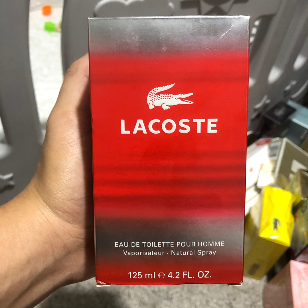 LACOSTE Eau De Toilette Pour Homme on Carousell