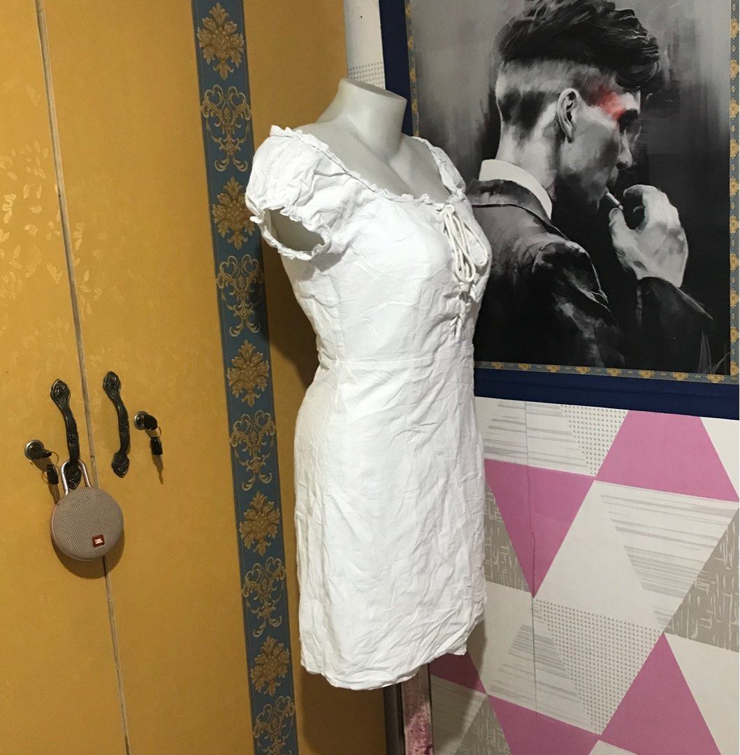 LAST PRICE Nasty Gal White Dress Women s Fashion Dresses Sets Dresses on Carousell