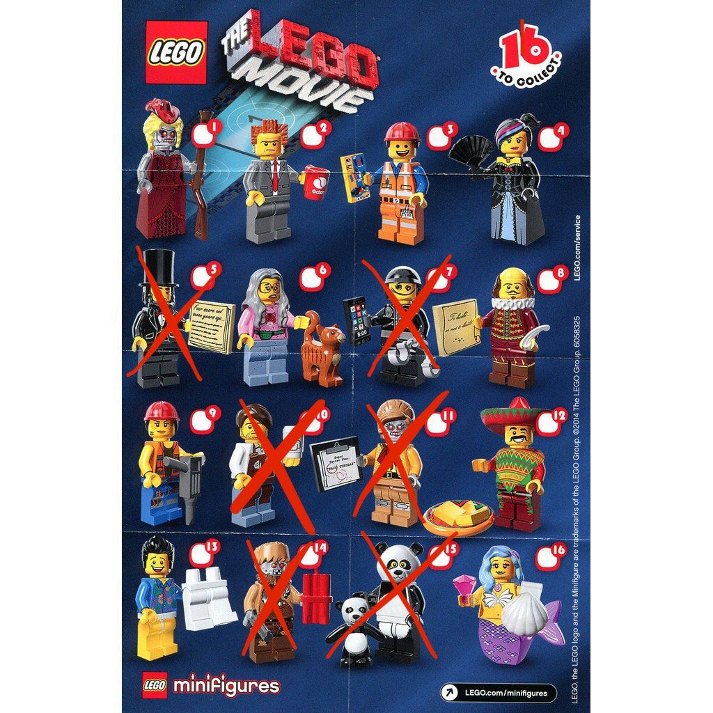 LEGO MOVIE minifigures Hobbies Toys Toys Games on Carousell