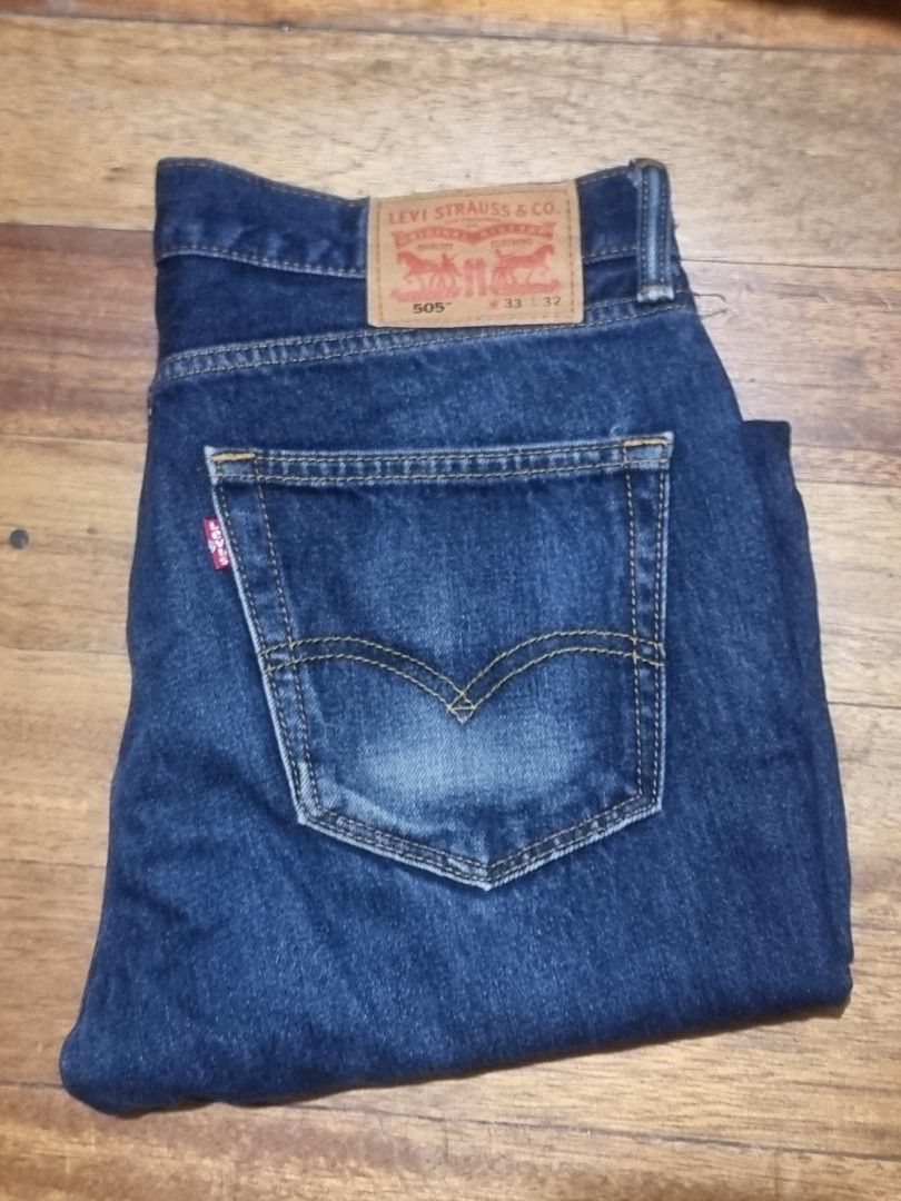 Levis 505 jeans, Men's Fashion, Bottoms, Jeans on Carousell