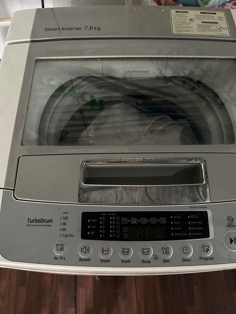 Defective LG Automatic Washing Machine (Smart Inverter) 7KG, TV & Home