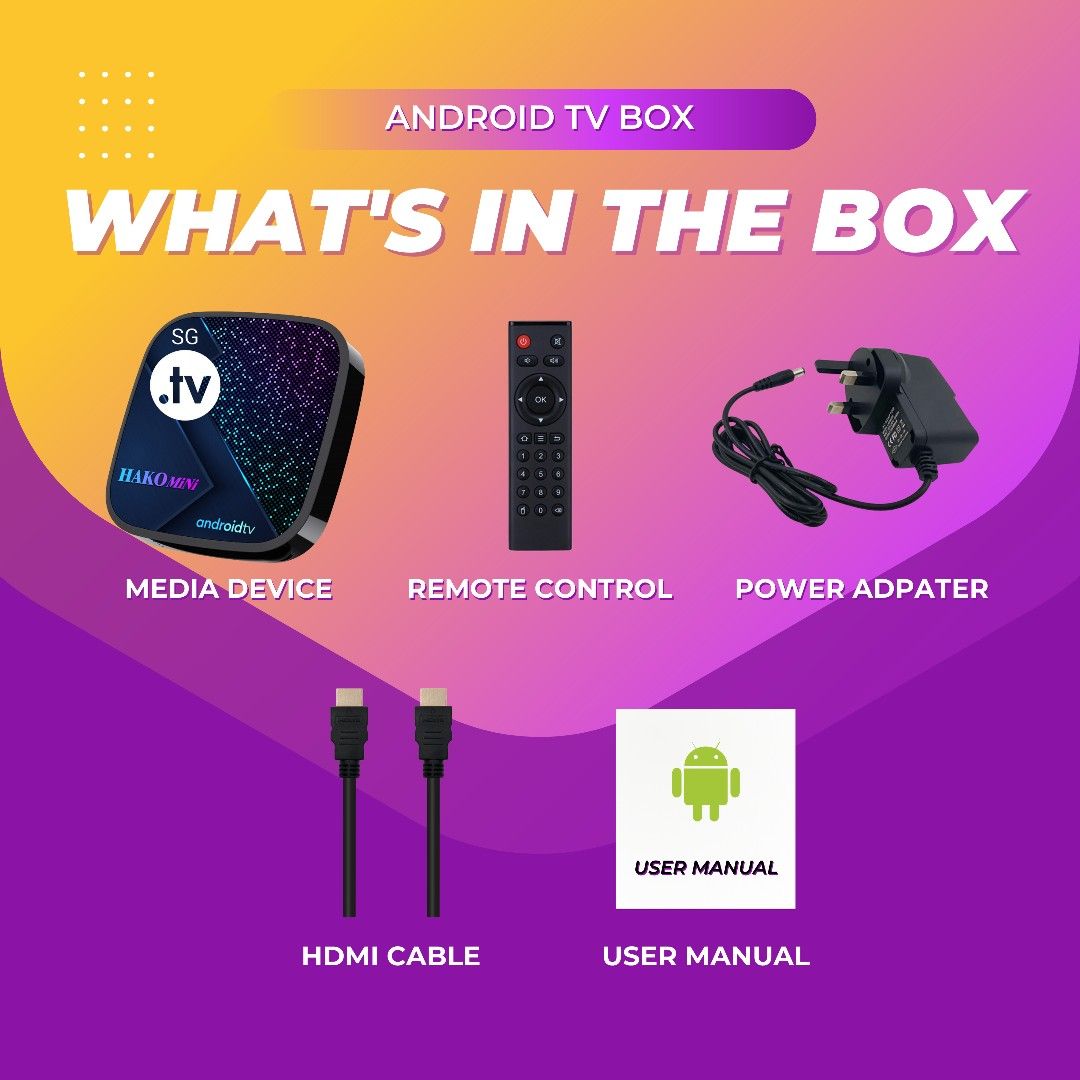 LOCAL SELLER] HAKO PRO, ANDROID TV BOX, ANDROID TV, TV BOX