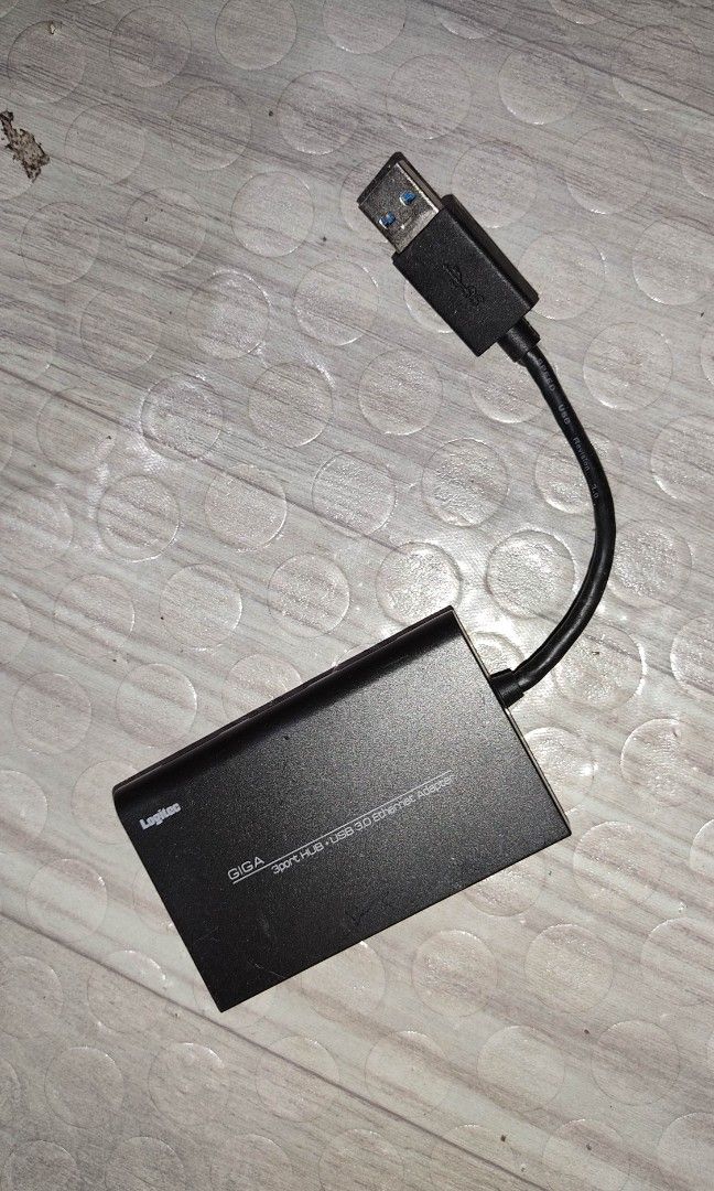 LOGITEC GIGA ETHERNET ADAPTER, Computers & Tech, Parts & Accessories ...