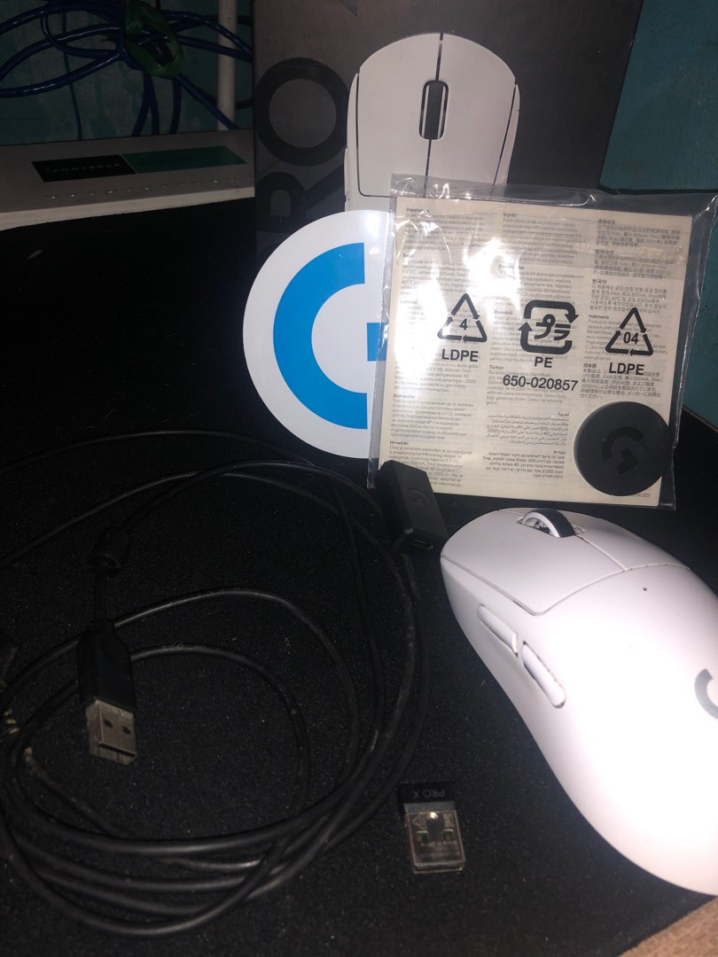 LOGITECH SUPERLIGHT PRO X, Computers & Tech, Parts & Accessories, Mouse ...