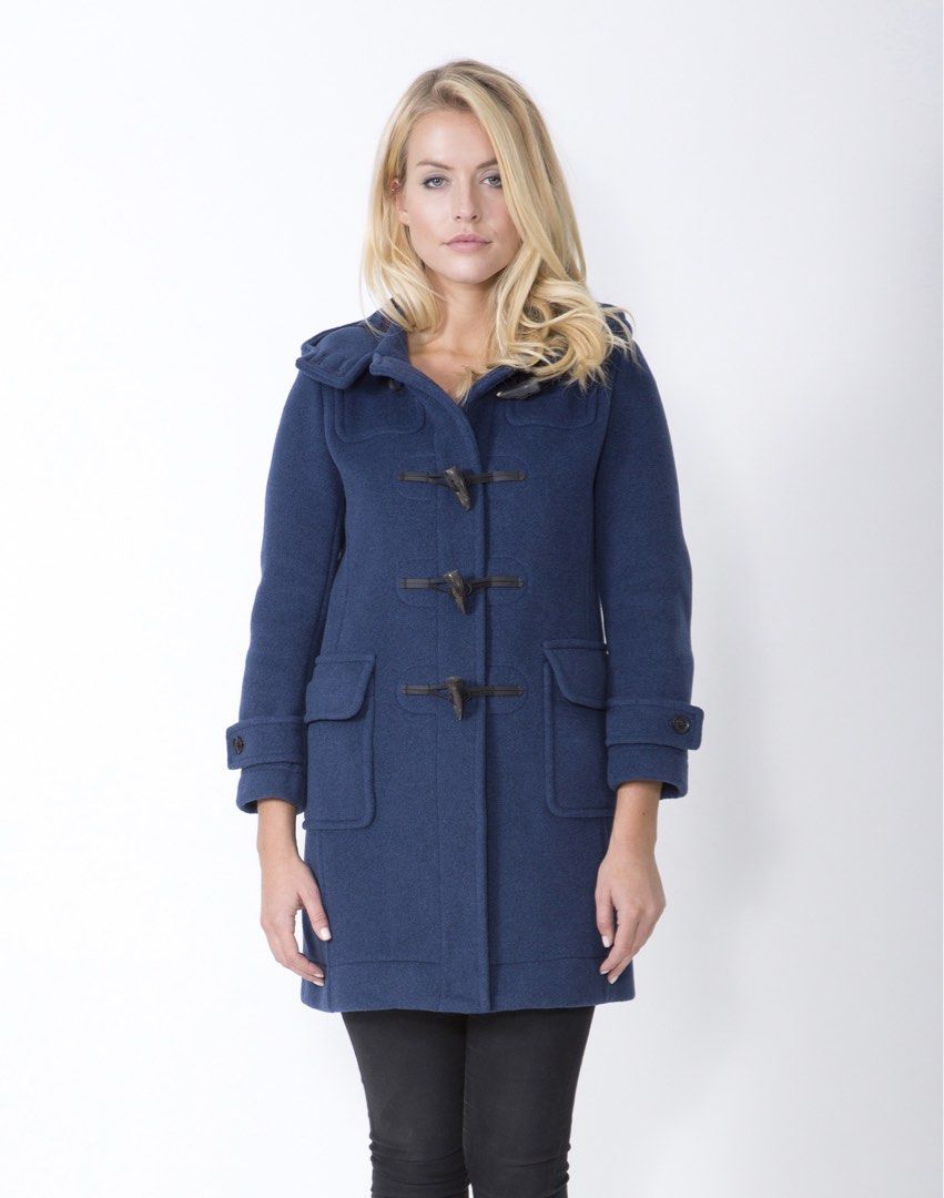 Royal blue discount duffle coat
