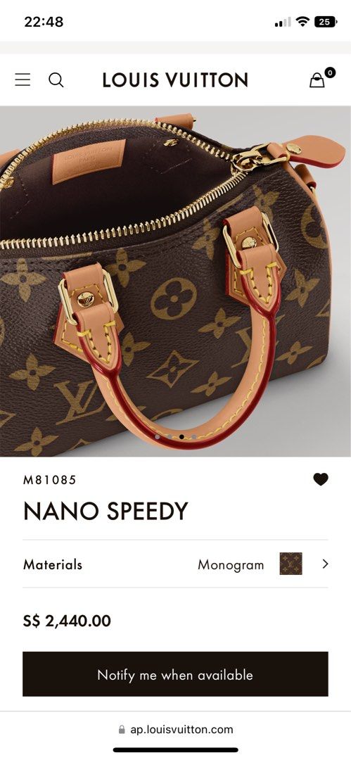 So Cute! The Nano Speedy from #louisvuitton 2023 “Valentines Day Colle
