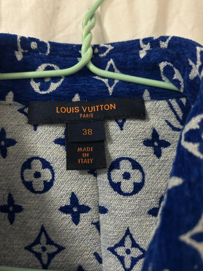 Louis Vuitton Towelling Monogram Bomber Jacket at 1stDibs