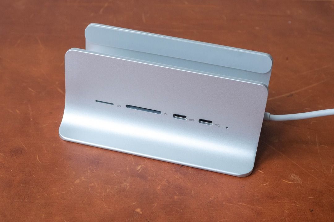 10GB Minisopuru Mac Mini Dock & Type-C Stand with SSD Enclosure
