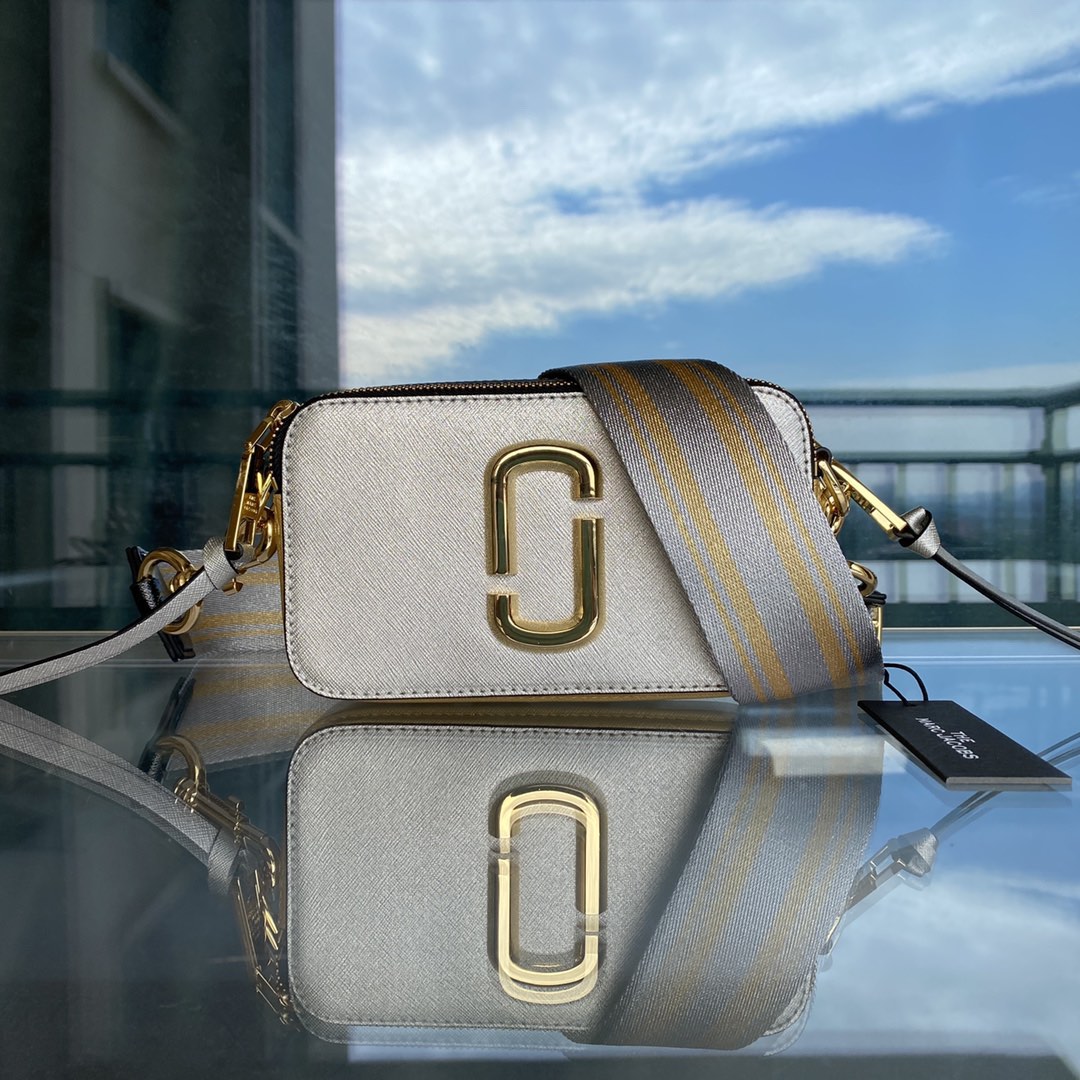 Marc Jacob Snapshot Bag classic silver gold new color insto, Women's