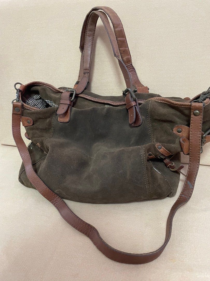 Massimo Dutti tote shoulder crossbody bag Women s Fashion Bags