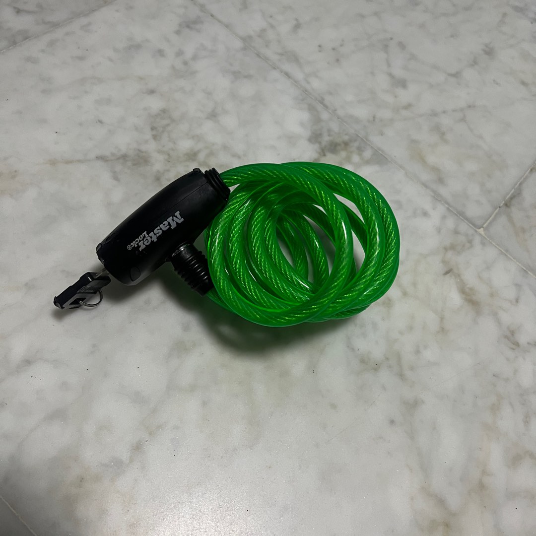 Masterlock bicycle lock, Sports Equipment, Bicycles & Parts, Parts