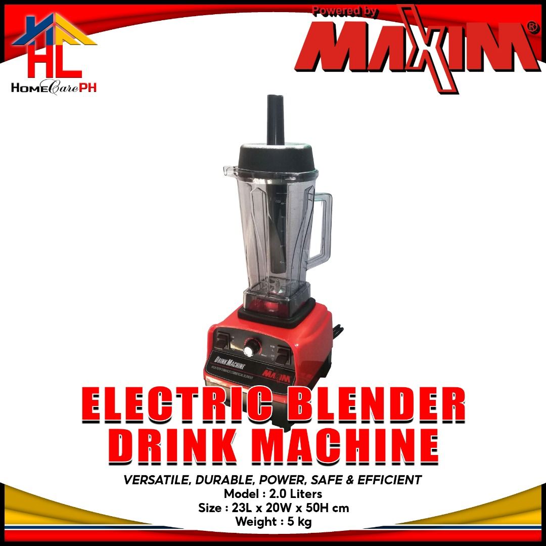 Maxim Drink Machine Heavy Duty Commercial Blender on Carousell