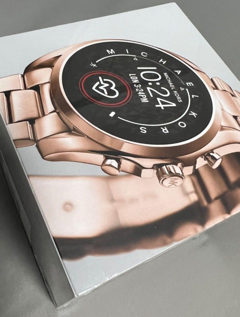 Michael Kors Gen 5 Bradshaw Pavé TriTone Smartwatch  eBay