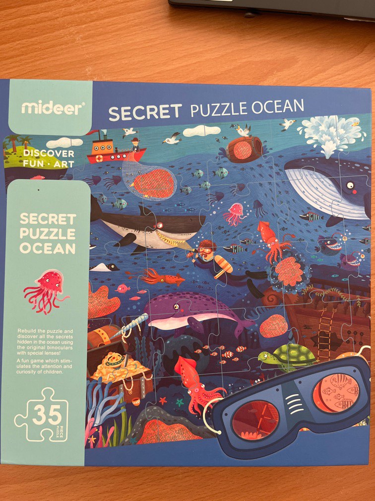 Mideer puzzles, Hobbies & Toys, Toys & Games on Carousell