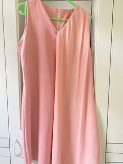 Preloved dress pink 
