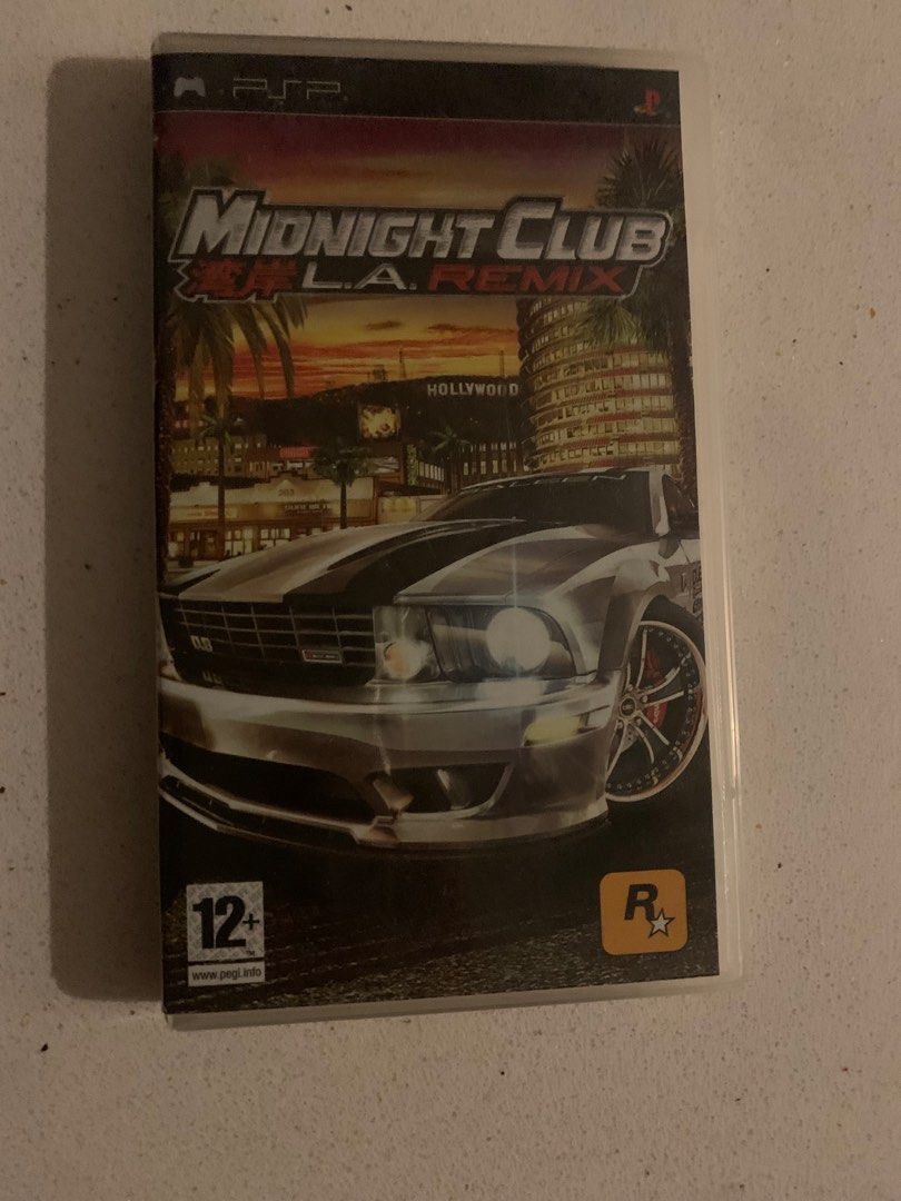 Midnight Club LA Remix [PSP][Physical CD], Video Gaming, Video Games,  Others on Carousell