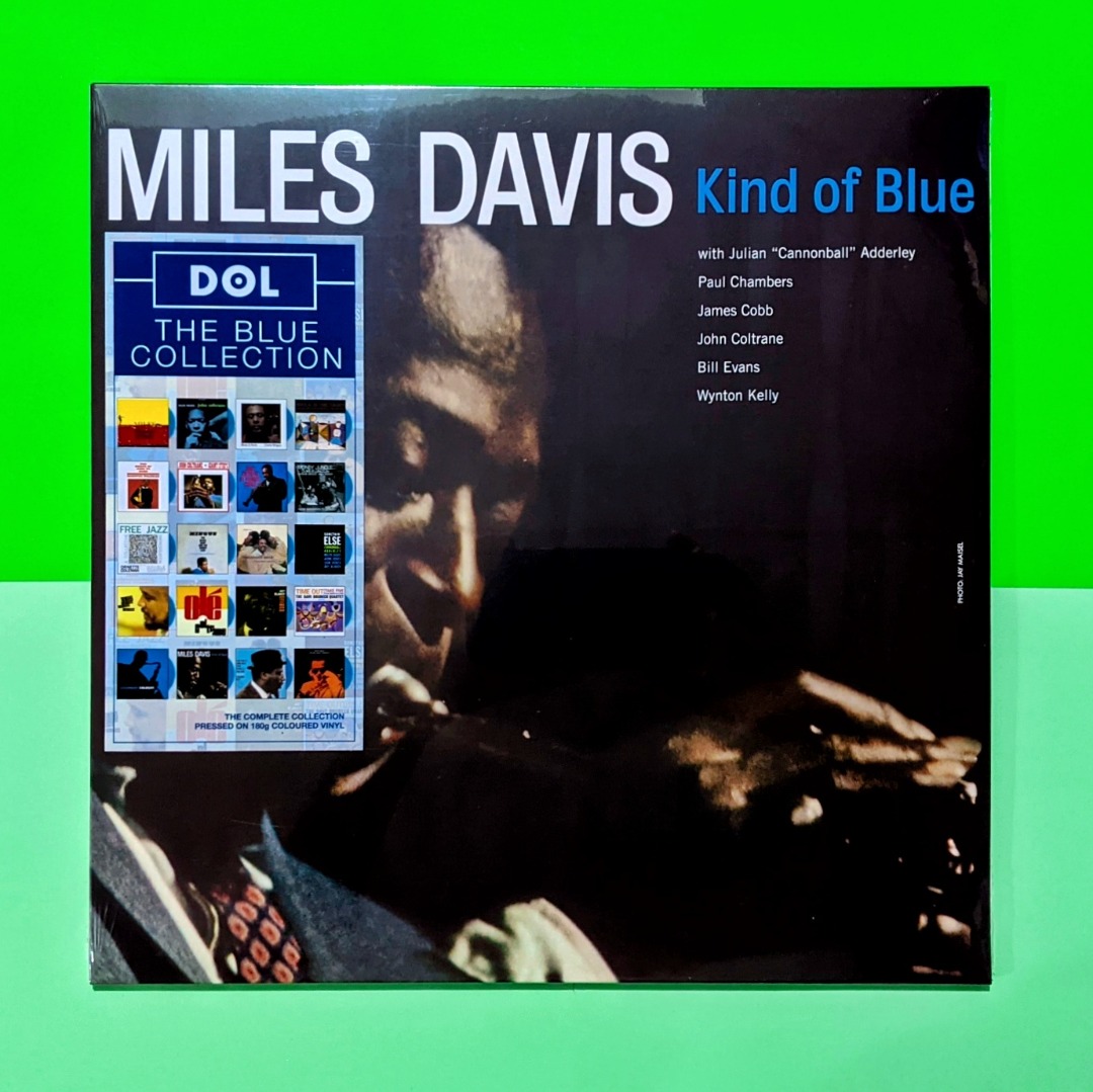 Miles Davis Kind Of Blue (Blue Vinyl), Hobbies & Toys, Music & Media
