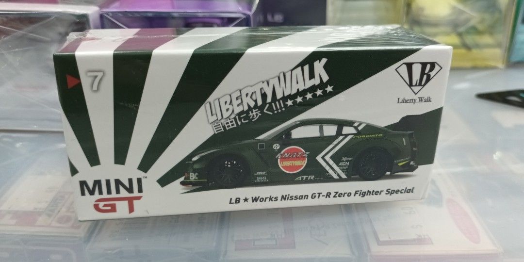 MINI GT LBWK Zero Fighter GT-R R35 香港限定 MINI GT LBWK Zero Fighter GT-R R35 香港限定