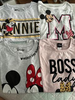 Minnie and Mickey t-shirts