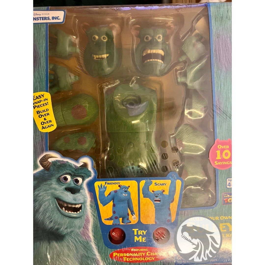 Disney Pixar Monsters, Inc Build Your Own Randall Talking Action Figure Kit