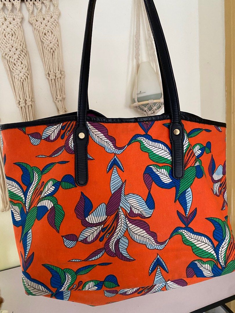 Nala Designs Floral Tote Bag, Women's Fashion, Bags & Wallets, Tote ...