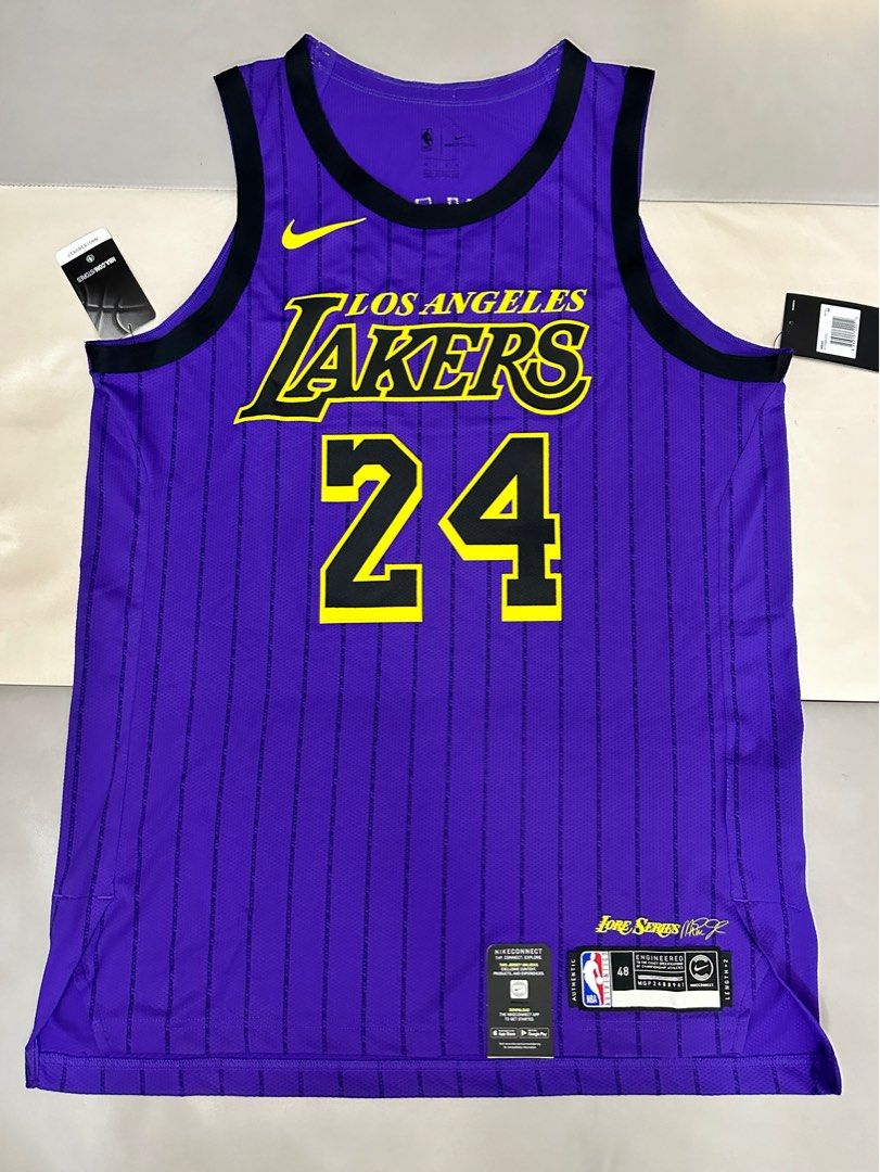 NBA AU authentic jersey Kobe Bryant city球員版, 男裝, 運動服裝