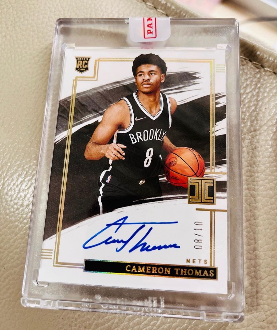 NBA Card❗️2021-22 Impeccable Cameron Thomas RC Rookie