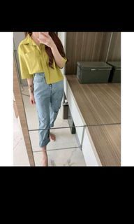 NDUDSHOP TOP LIME rena Shirt OVERSIZE