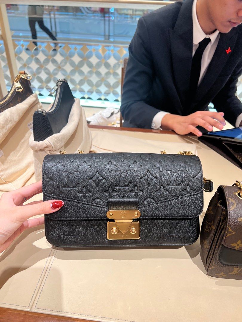 Louis Vuitton Marceau Black Bag