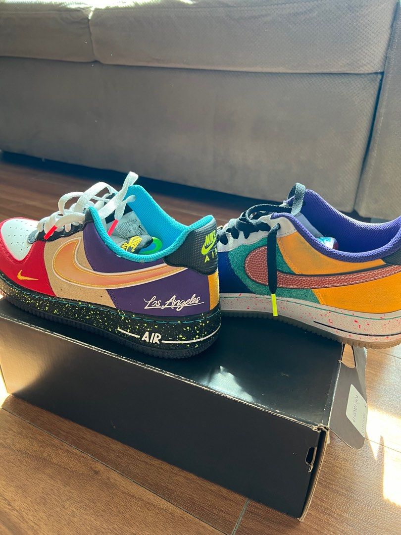 Nike Air Force 1 '07 LV8 What The LA 2019 - Size 10.5 - CT1117-100 -  Used - Mens