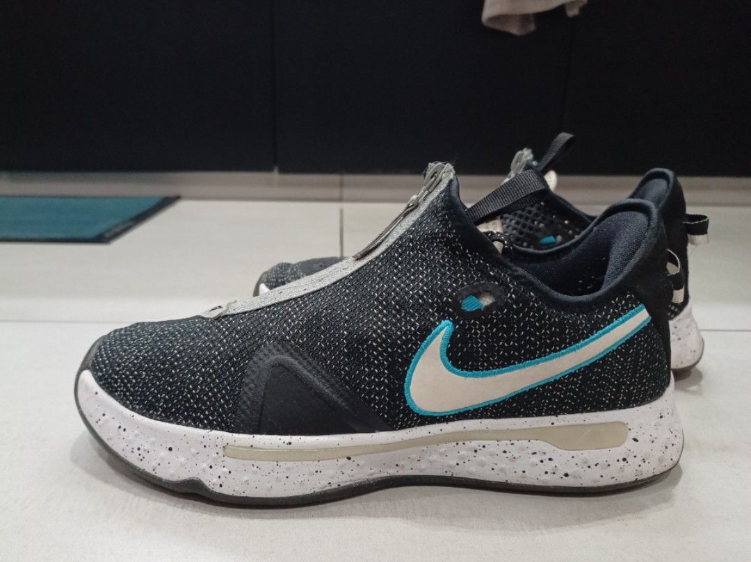 Nike Paul George 4 Wolf Grey basketball shoes Men s Fashion