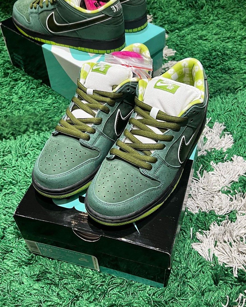 Nike sb dunk sales low concepts green lobster
