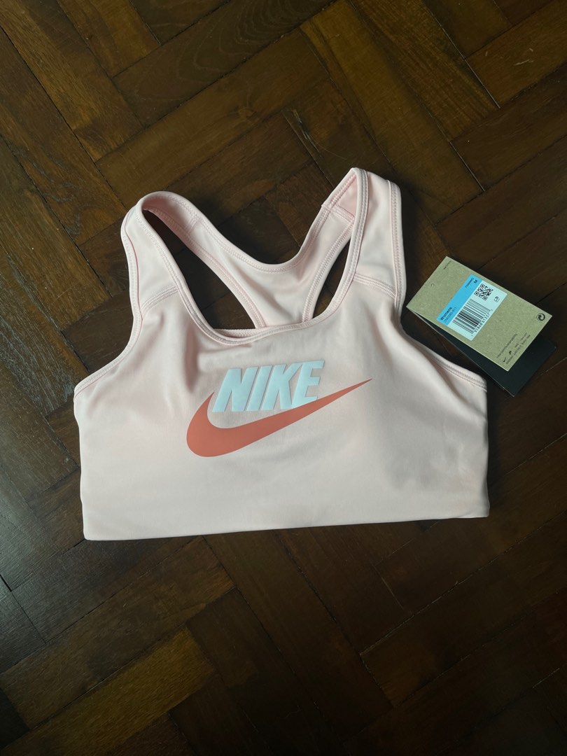 Nike Ivory Strappy Sports Bra