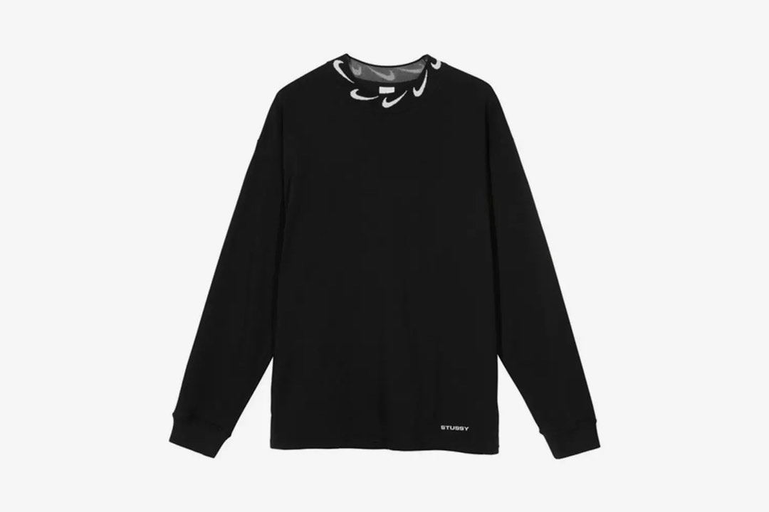 Nike X stussy NRG LS Knit Top Men s Fashion Tops Sets Tshirts