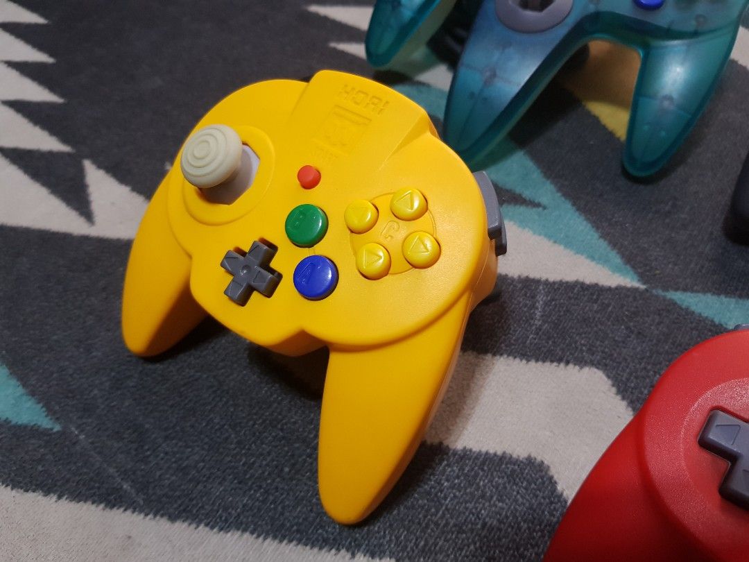 Nintendo 64 Controller, Video Gaming, Gaming Accessories, Controllers on Carousell