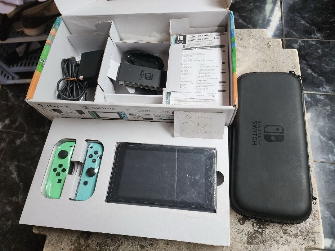 Nintendo Switch v2 Animal Crossing ACNH Limited Edition Fullset 07