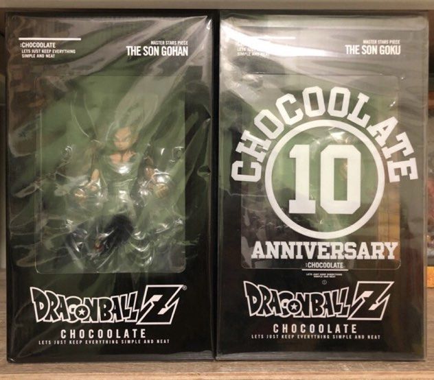 Ohtoys> 已開Chocolate 限定龍珠黑色別注版MSP 悟空悟飯全2款2D色漫畫
