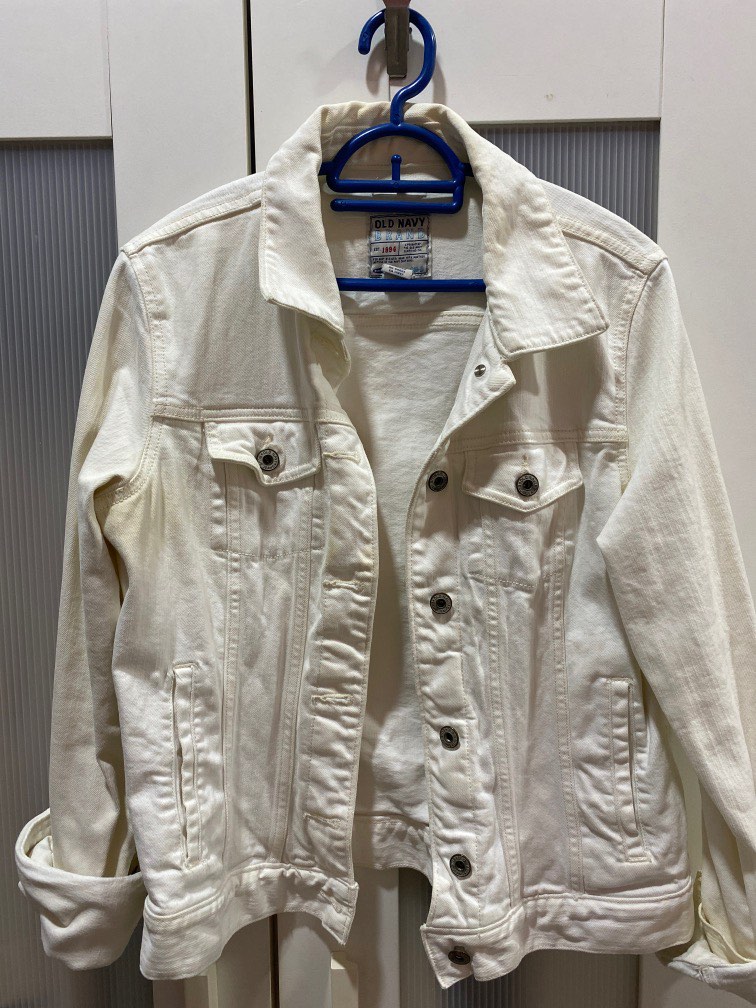 Old navy hotsell white jacket