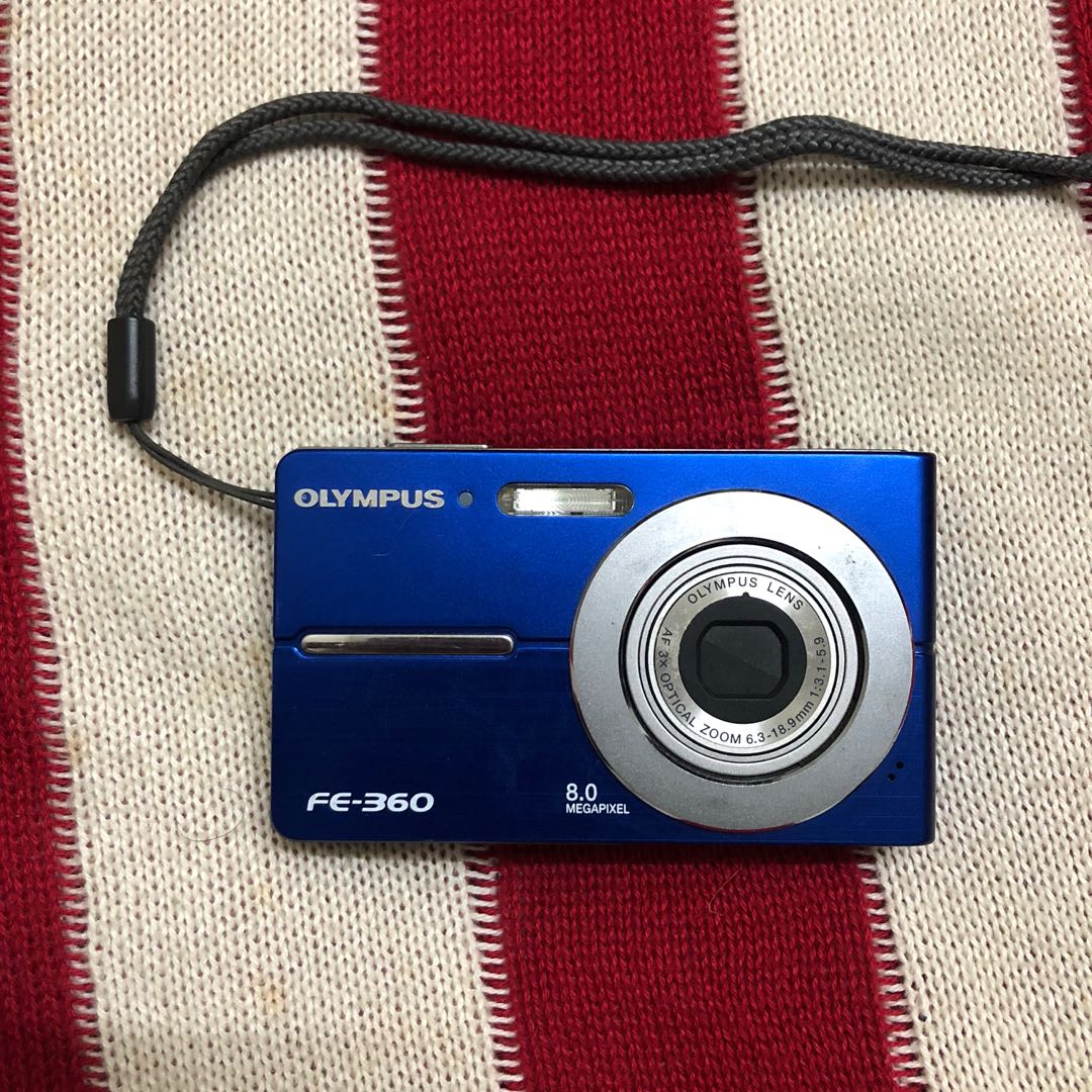 Olympus FE360 Camera Digital, Photography, Cameras on Carousell