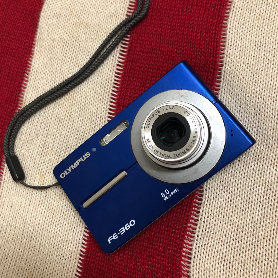 Olympus FE360 Camera Digital, Photography, Cameras on Carousell