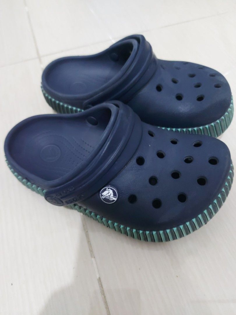 Original Crocs J1, Babies & Kids, Babies & Kids Fashion on Carousell