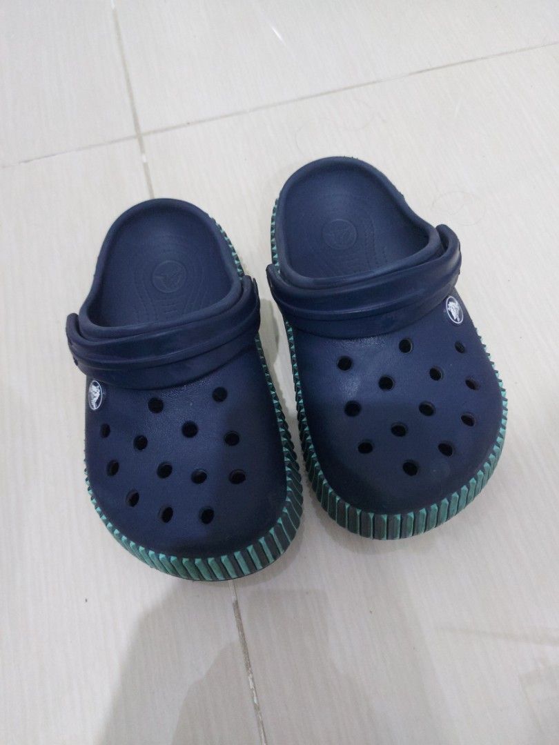 Original Crocs J1, Babies & Kids, Babies & Kids Fashion on Carousell