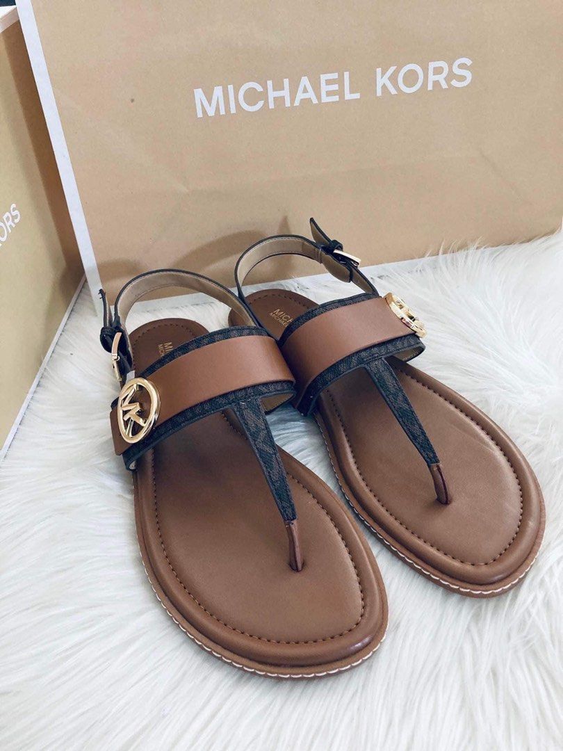 ORIGINAL MICHAEL KORS CARMEN THONG SANDALS