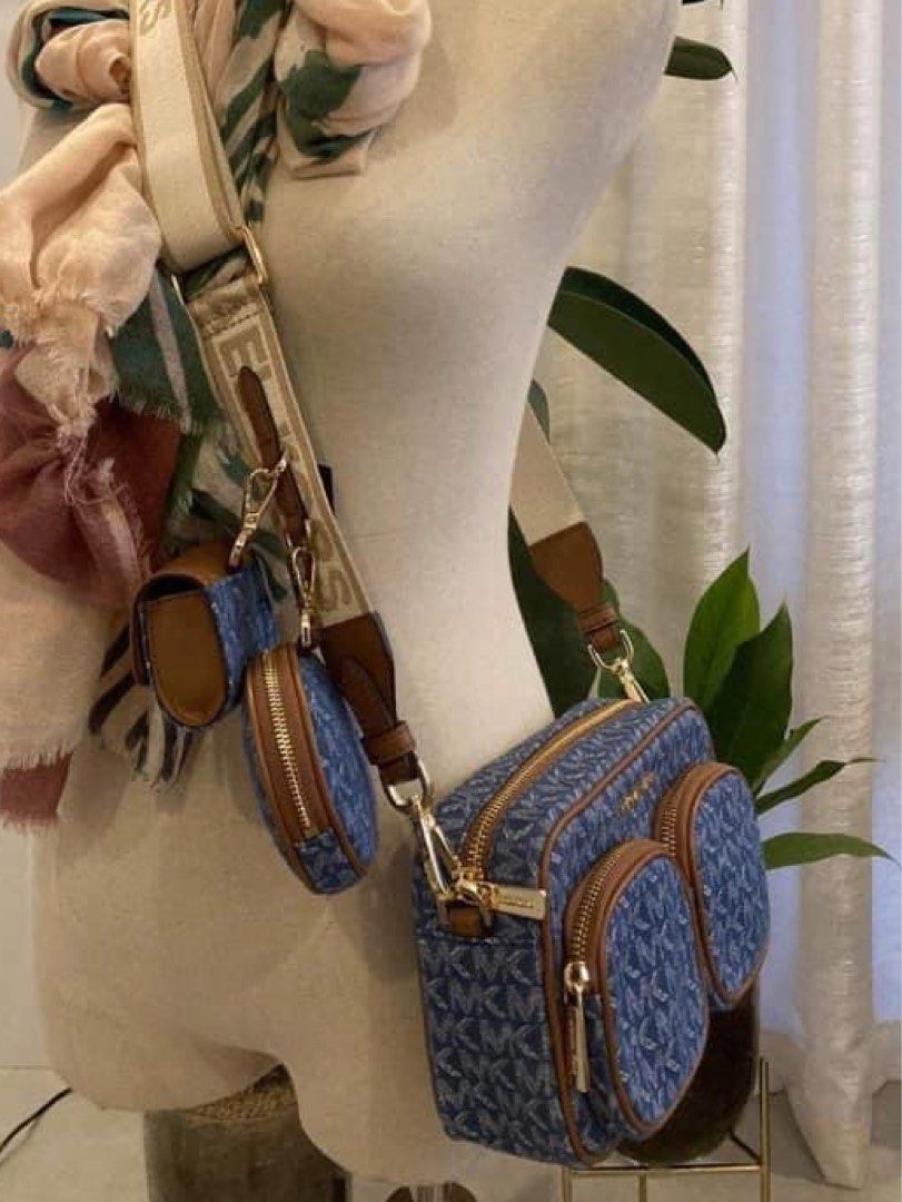 💯ORIGINAL MICHAEL KORS JET SET DENIM TECH (Category: Luxury Bags & Wallets) located in Quezon City. Submitted by ashongsstore (Listing ID 1214213256, Image 1). Description: 〽️MICHÁEL K0RS〽️ 🇵🇭ONHAND🇵🇭 ‼️Please look at our pictures as that is exactly what you are purchasing‼️ 💯GUARANTEED ORIGINAL AND AUTHENTIC or TRIPLE YOUR MONEY BACK! Not REPLICA, OEM, TOP GRADE QUALITY, AUTHENTIC QUALITY or Any other Terms to DENOTE FAKE! 😎 . . BUY WITH 