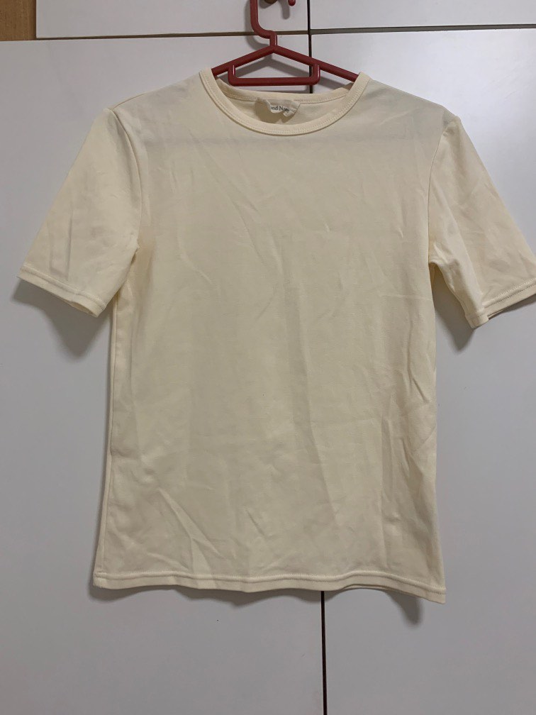 Osn cream top, Women's Fashion, Tops, Blouses on Carousell