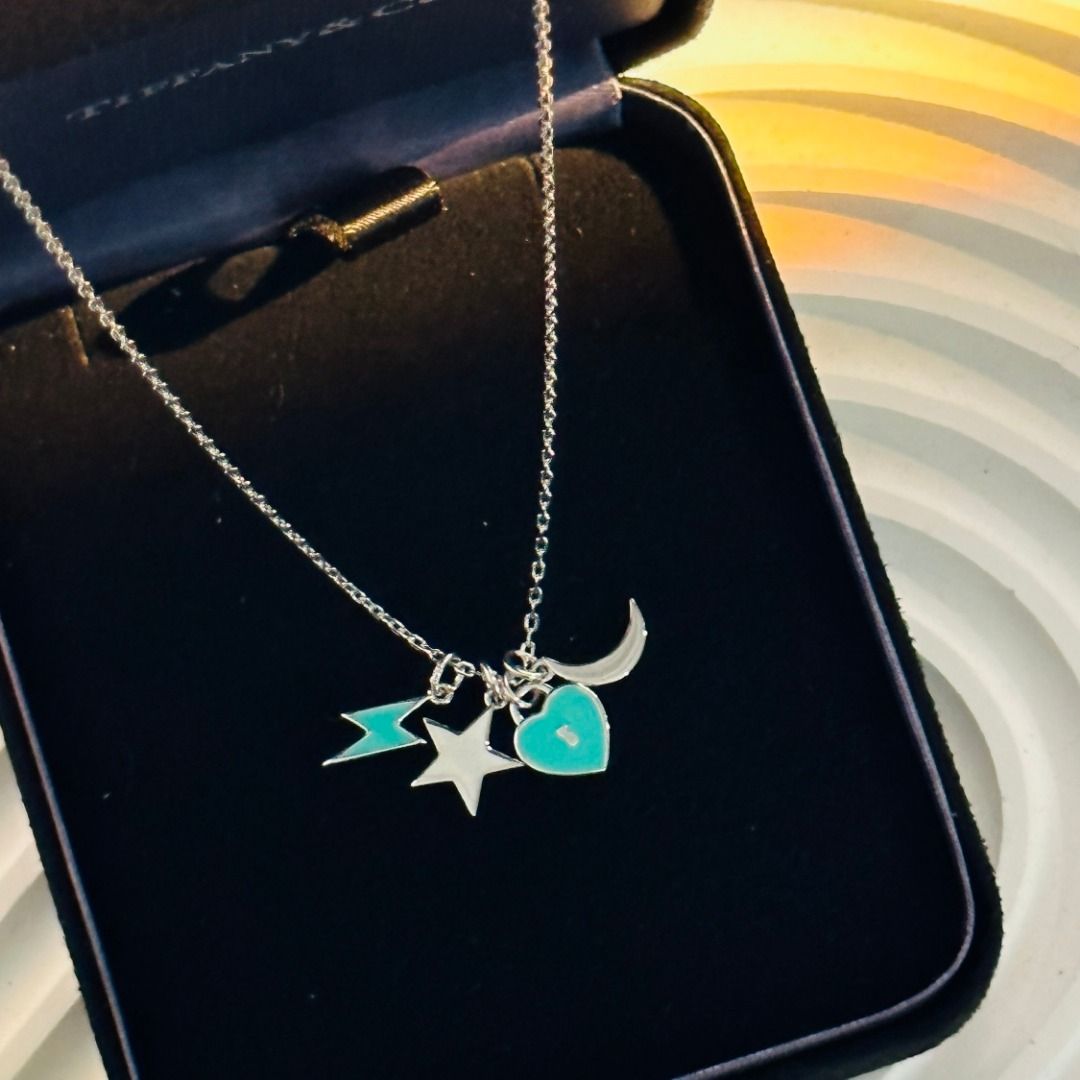 Tiffany and co moon necklace new arrivals